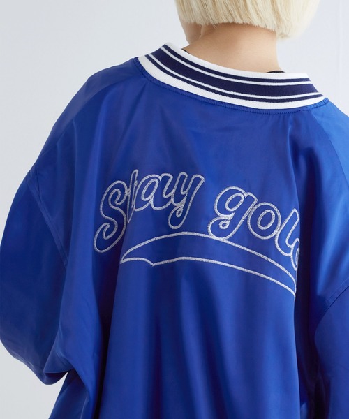 w closet（ダブルクローゼット）の「タイガー刺繍スタジャン（スタジャン・レディース・ボルドー/ブルー・FREE）」の22枚目の写真