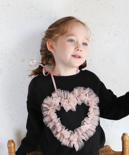 Rora（ローラ）の「ロンロン リボン ヘアゴム 2個セット（ヘアゴム・キッズ・クリーム/ブラック/ピンク/ラベンダー・FREE）」の10枚目の写真