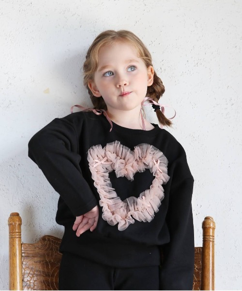 Rora（ローラ）の「ロンロン リボン ヘアゴム 2個セット（ヘアゴム・キッズ・クリーム/ブラック/ピンク/ラベンダー・FREE）」の11枚目の写真