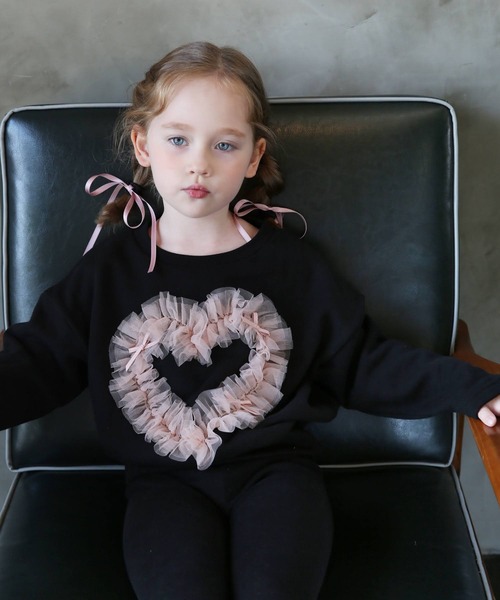 Rora（ローラ）の「ロンロン リボン ヘアゴム 2個セット（ヘアゴム・キッズ・クリーム/ブラック/ピンク/ラベンダー・FREE）」の14枚目の写真