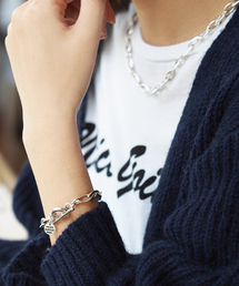 PHILIPPE AUDIBERT | PHILIPPE AUDIBERT オーバルチェーンブレスレット / bracelet Elton / フィリップオーディベール(ブレスレット)