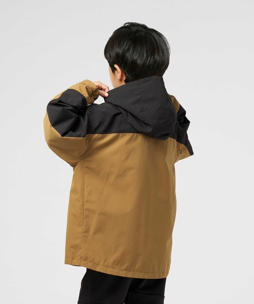 CAMP7（キャンプセブン）の「【CAMP7】EAZYP フード取り外し2WAY防風マウンテンパーカー（マウンテンパーカー・キッズ・ブラック/ベージュ・130/150/160/120/140/110）」の6枚目の写真