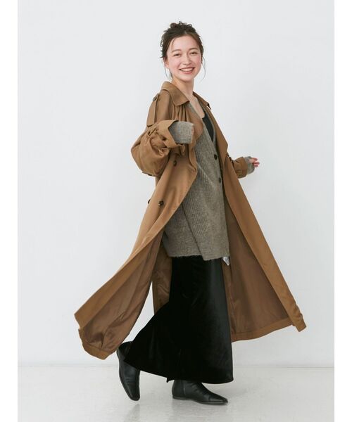 本日値下げ！ungrid トレンチコート セール】ルーズトレンチコート（トレンチコート）｜Ungrid（アン