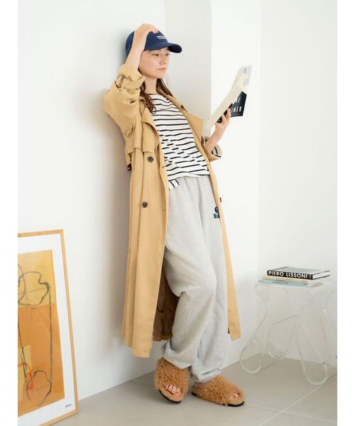 Ungrid（アングリッド）の「ルーズトレンチコート（その他アウター・レディース・キャメル/ベージュ・SMALL/MEDIUM）」の13枚目の写真