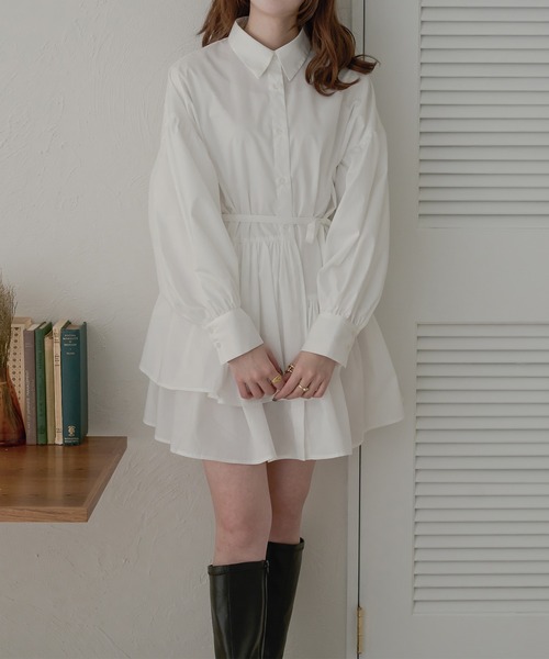 Ambre Neige（アンブルネージュ）の「アシメティアードチュニック／WEB