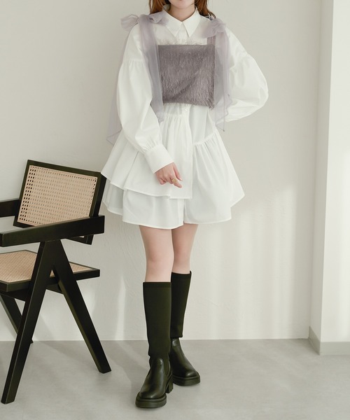 セール】アシメティアードチュニック／WEB/EC限定商品