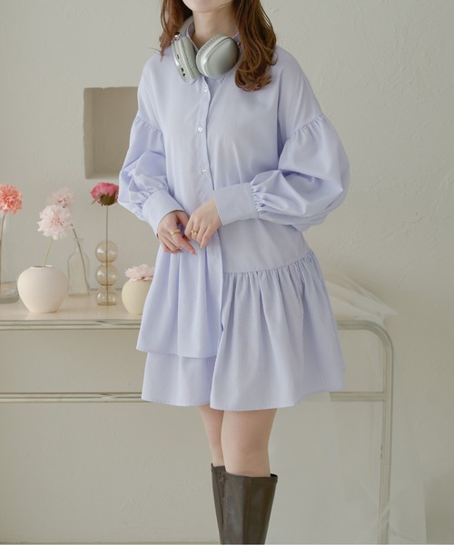 セール】アシメティアードチュニック／WEB/EC限定商品