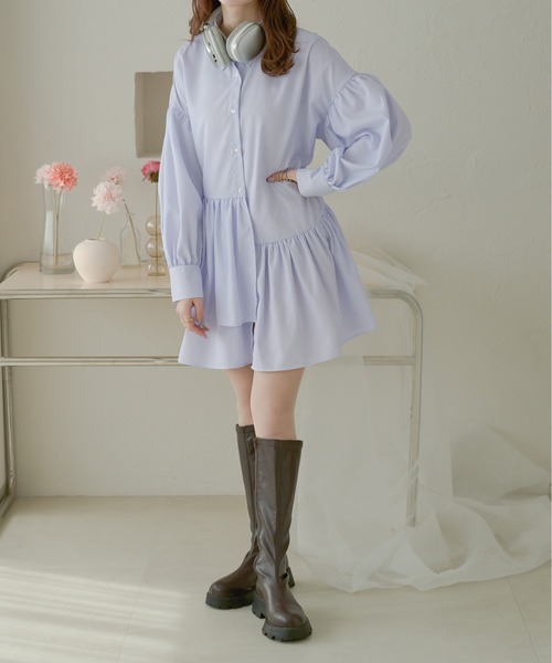 セール】アシメティアードチュニック／WEB/EC限定商品（チュニック