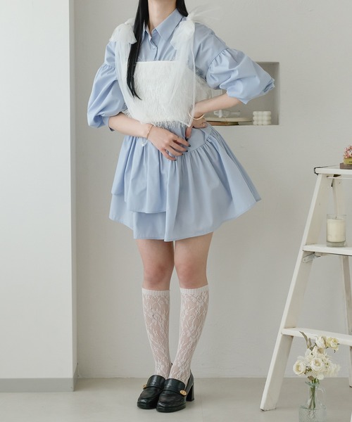 セール】アシメティアードチュニック／WEB/EC限定商品