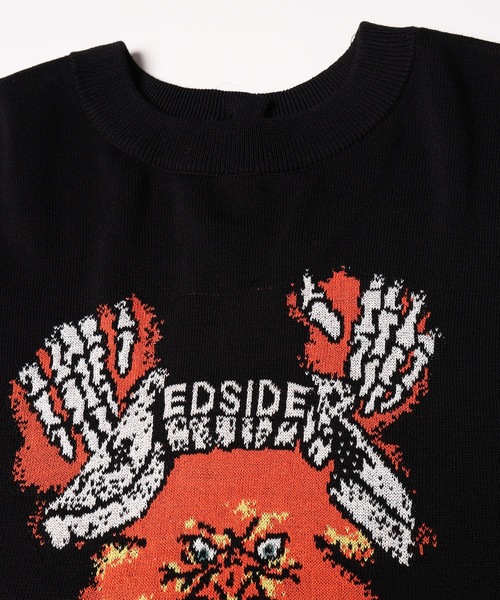 bedsidedrama（ベットサイドドラマ）の「2Way Knit Horror Coat（カーディガン/ボレロ・レディース・ブラック・2/1）」の11枚目の写真