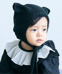apres les cours | ねこ耳ニット帽(その他ベビー用品)