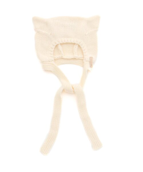 apres les cours(アプレレクール)の「ねこ耳ニット帽(その他ベビー用品・キッズ・ブラック/アイボリー・48)」の13枚目の写真