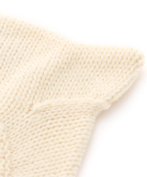 apres les cours(アプレレクール)の「ねこ耳ニット帽(その他ベビー用品・キッズ・ブラック/アイボリー・48)」の19枚目の写真