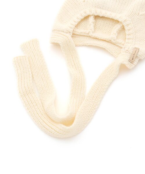 apres les cours(アプレレクール)の「ねこ耳ニット帽(その他ベビー用品・キッズ・ブラック/アイボリー・48)」の17枚目の写真