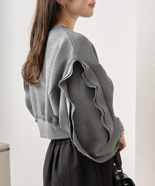 ダブスタ スウェットフリルポンチョ♥︎ DOUBLE STANDARD CLOTHING - #ダブルスタンダードクロージング フリル