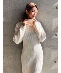 GYDA | Loose long ニットワンピース(ワンピース)