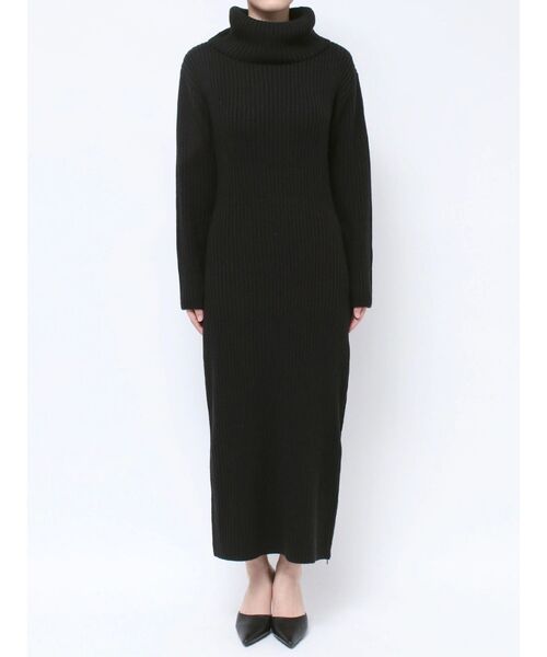 GYDA（ジェイダ）の「ルーズロングニットワンピース（ワンピース・レディース・アイボリー/ブラック・FREE）」の20枚目の写真