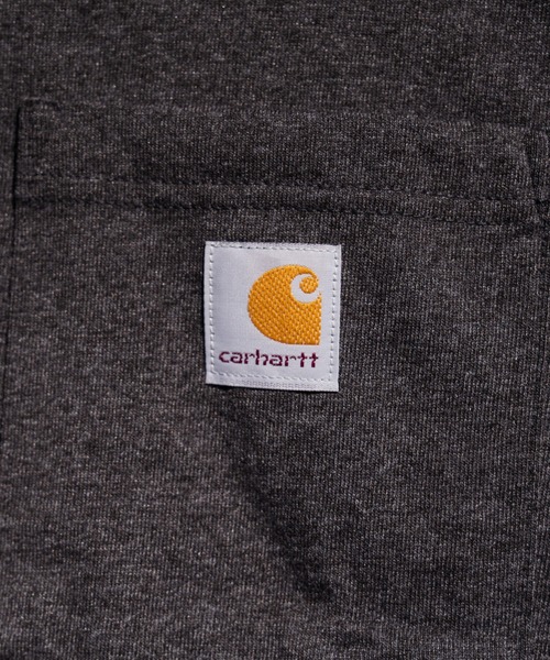 Carhartt(カーハート)の「【Carhartt/カーハート】ルーズフィットヘビーウェイトショートスリーブ ポケット付き 半袖Tシャツ K87(Tシャツ/カットソー・メンズ・ホワイト/チャコール/ブラック/ネイビー・L/M)」の16枚目の写真