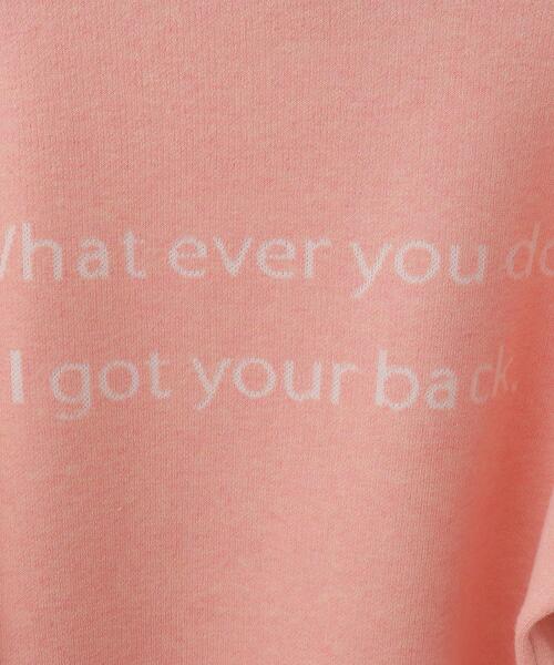 Cutie Blonde（キューティーブロンド）の「◆【セットアップ可】オーバーサイズ バックロゴニット（ニット/セーター・レディース・オレンジ/グレー/チャコールグレー/アイボリー・00）」の11枚目の写真