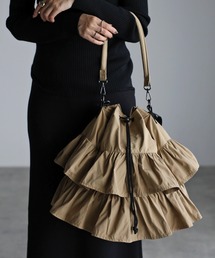 GUSCIO | 【グッシオベーシック】フリルショルダーバッグ　２WAY　巾着(ショルダーバッグ)