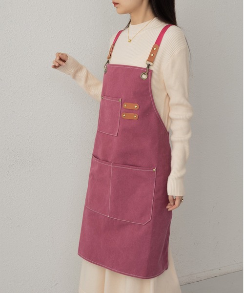 MAISON DE THERESE（メゾン ド テレーズ）の「ツールボックス ワークエプロン 男女兼用（エプロン・レディース・H/J/I/F/D/E/B/G/A/C・FREE）」の3枚目の写真