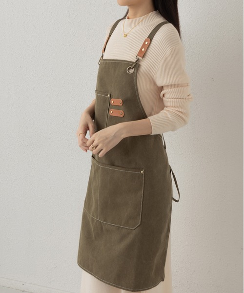 MAISON DE THERESE（メゾン ド テレーズ）の「ツールボックス ワークエプロン 男女兼用（エプロン・レディース・H/J/I/F/D/E/B/G/A/C・FREE）」の6枚目の写真