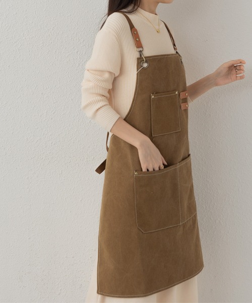 MAISON DE THERESE（メゾン ド テレーズ）の「ツールボックス ワークエプロン 男女兼用（エプロン・レディース・H/J/I/F/D/E/B/G/A/C・FREE）」の7枚目の写真