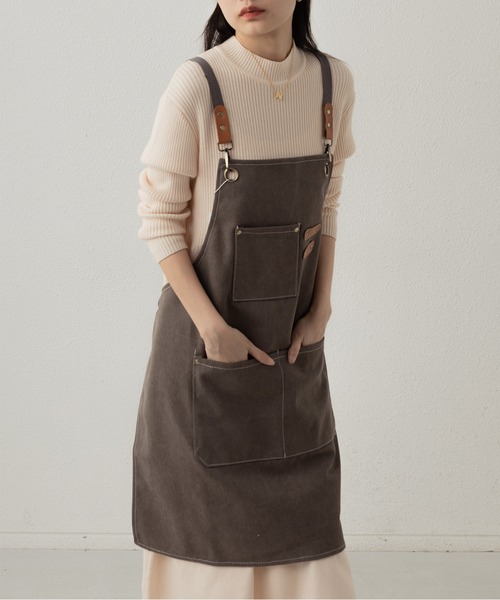 MAISON DE THERESE（メゾン ド テレーズ）の「ツールボックス ワークエプロン 男女兼用（エプロン・レディース・H/J/I/F/D/E/B/G/A/C・FREE）」の8枚目の写真