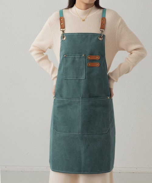 MAISON DE THERESE（メゾン ド テレーズ）の「ツールボックス ワークエプロン 男女兼用（エプロン・レディース・H/J/I/F/D/E/B/G/A/C・FREE）」の15枚目の写真