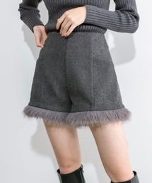 OLIVE des OLIVE | little orun ふわカワショートパンツ 1032180110(その他パンツ)