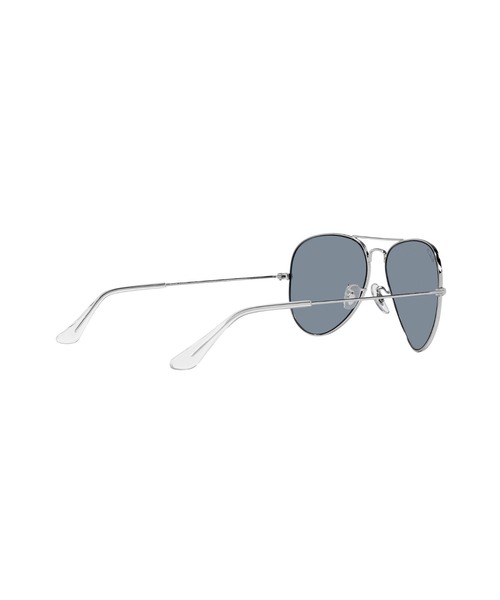 Ray-Ban(レイバン)の「Ray-Ban レイバン サングラス AVIATOR LARGE METAL 0RB302555003/02(偏光レンズ)(サングラス・メンズ・シルバー×ブルー・55)」の19枚目の写真