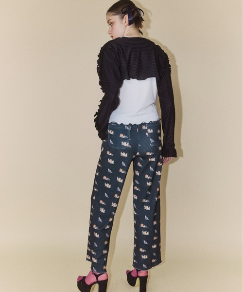 Candy Stripper（キャンディストリッパー）の「BABY KITTENS WAFFLE パンツ（その他パンツ・レディース・ピンク/アイボリー/ブラック・2）」の21枚目の写真