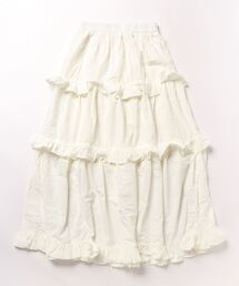 JUGLANS（ユグランス）の「☆　フリルティアードスカート　31542H134（スカート）」