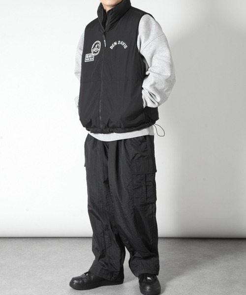 ROOT THREE(ルートスリー)の「【ROOT THREE】ナイロンテック 裏メッシュバルーンカーゴパンツ(カーゴパンツ・メンズ・カーキ/グレー/ベージュ/ブラック・MEDIUM/LARGE/X-LARGE)」の11枚目の写真