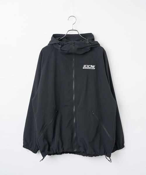 WEGO(ウィゴー)の「WEGO/ナイロンフードシェルブルゾン(ブルゾン・メンズ・ブラック/ダークグレー・MEDIUM/LARGE)」の19枚目の写真