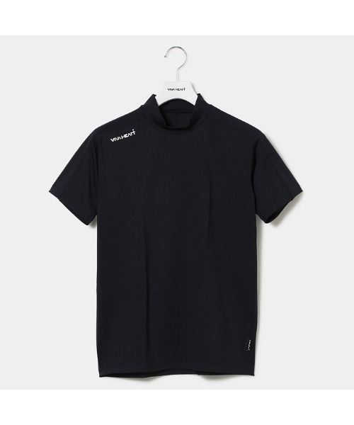 VIVA HEART(ビバハート)の「【VIVA HEART/GOLF】キシリトールアイスカッティング半袖モックネック(シャツ/ブラウス・メンズ・オフホワイト/ネイビー・48/50/52)」の5枚目の写真