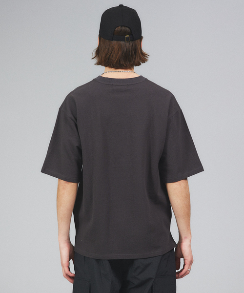 BEVERLY HILLS POLO CLUB（ビバリーヒルズポロクラブ）の「【BEVERLY HILLS POLO CLUB/ビバリーヒルズポロクラブ 】ロゴ ワンポイント刺繍 ビンテージ 鹿の子クルー半袖Tシャツ（Tシャツ/カットソー・メンズ・ネイビー/スミクロ/ライム/オフホワイト・M/L/XL）」の7枚目の写真