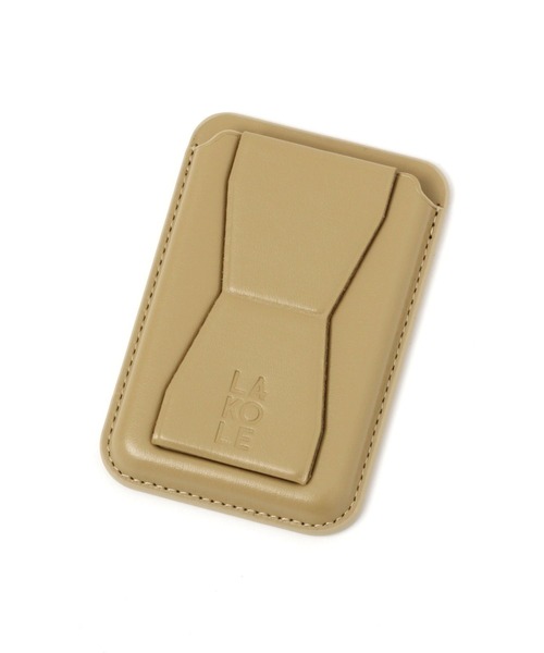 LAKOLE（ラコレ）の「スマホスタンド&ポケット / 102389（スマホグッズ・レディース・カーキ/ネイビー/ベージュ/その他1/ブラック・FREE）」の3枚目の写真