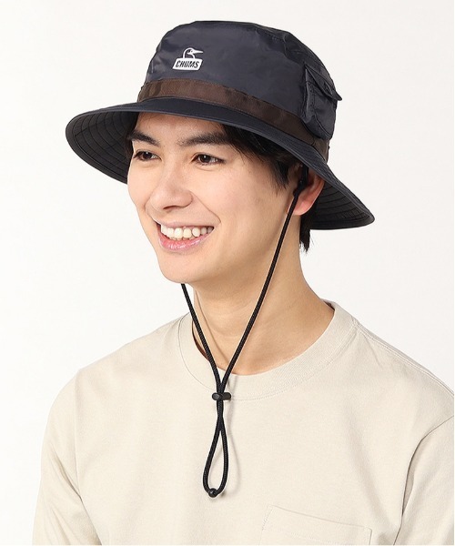 CHUMS（チャムス）の「【CHUMS】Rockville Hat（ハット・メンズ・ブラック/ベージュ・ONE SIZE）」の5枚目の写真