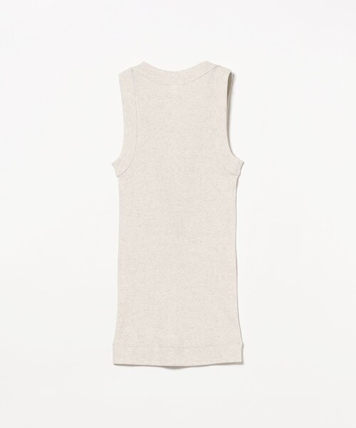 homspun（ホームスパン）の「homspun / 丸胴テレコ ノースリーブプルオーバー（Tシャツ/カットソー・レディース・ブラック/ホワイト系その他6/ケリー・ONE SIZE）」の7枚目の写真