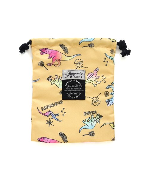 Ampersand（アンパサンド）の「巾着3個セット（ポーチ・キッズ・アイボリー/ラベンダー/オレンジ/イエロー/ターコイズブルー・FREE）」の22枚目の写真