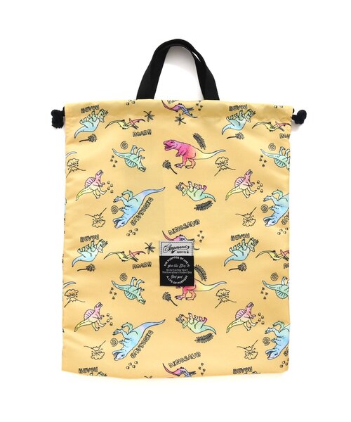 Ampersand（アンパサンド）の「巾着3個セット（ポーチ・キッズ・アイボリー/ラベンダー/オレンジ/イエロー/ターコイズブルー・FREE）」の15枚目の写真