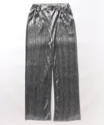 Settimissimo | ラメ カットプリーツ ロングパンツ(その他パンツ)