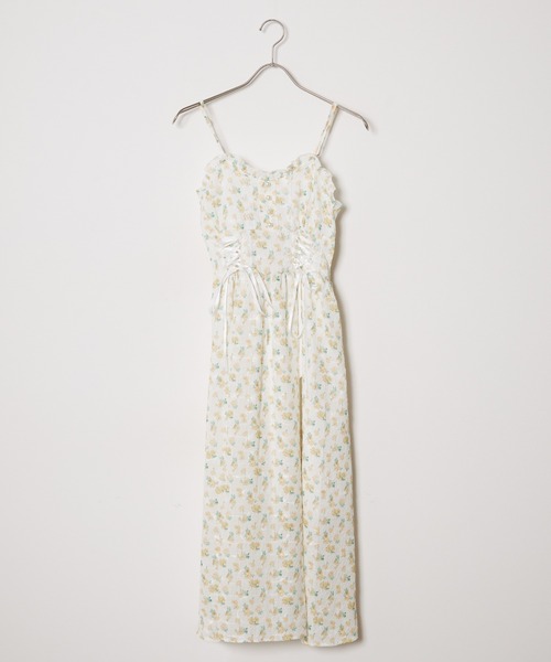 Chick(チック)の「Flower Camisole Dress / 花柄キャミワンピース(ワンピース・レディース・グリーン/イエロー・FREE)」の17枚目の写真