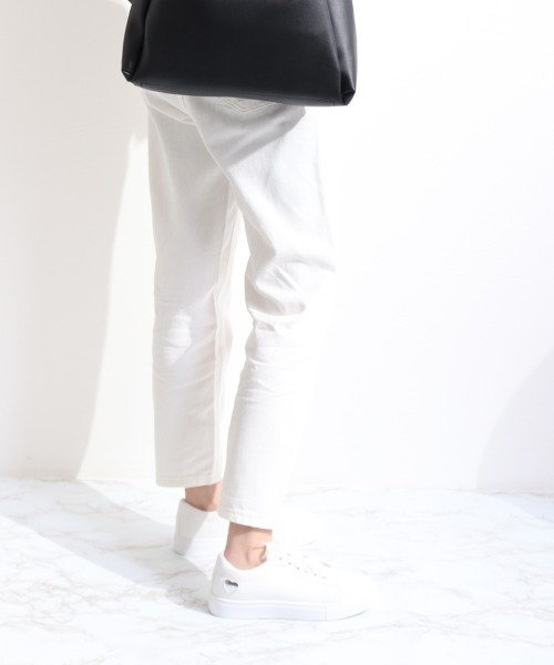 Miniministore（ミニミニストア）の「スニーカー レディースシューズ（スニーカー・レディース・ホワイト×レッド/ホワイト×シルバー・22.5cm/23.0cm/23.5cm/24.0cm/24.5cm/25.0cm）」の9枚目の写真