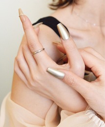 styiro（スタイロ）の「ニッケルフリー シンプルメタルリング（リング）」