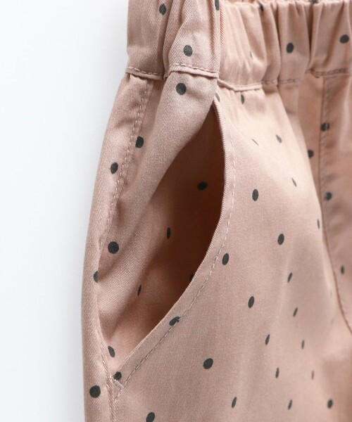 BRANSHES（ブランシェス）の「【コットンキャンディ】裾スカラップショートパンツ（その他パンツ・キッズ・ネイビー/カラフル/ピンク/ブラック/ピンクベージュ/ブルー・110/130/90/100/140/150/120）」の18枚目の写真