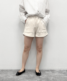 【twosome】 ネップスウェットショートパンツ