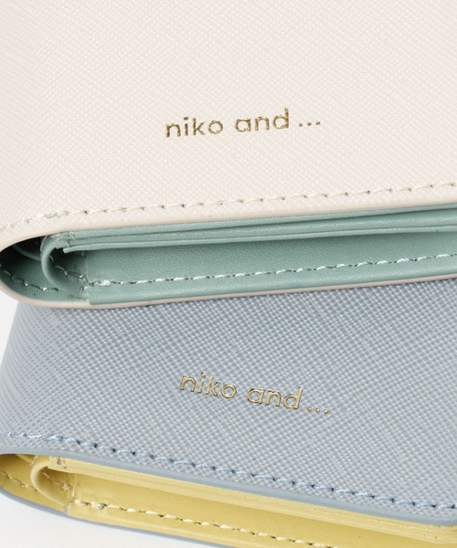 オリジナル二つ折り8ポケット財布（財布）｜niko and
