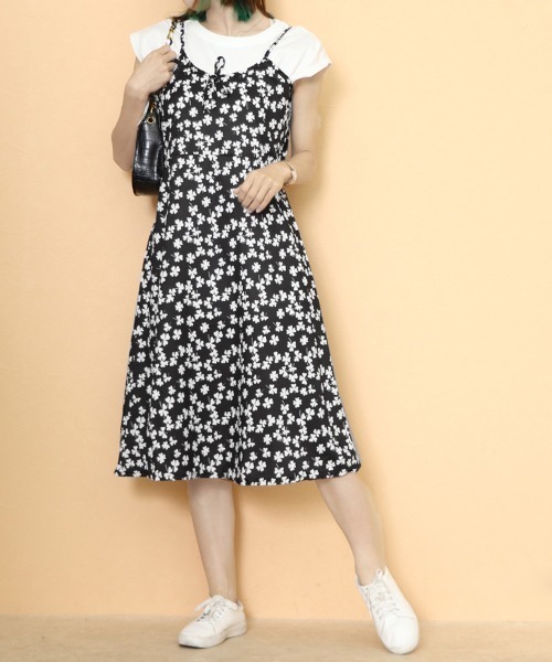 Miniministore（ミニミニストア）の「韓国キャミワンピース レディース 春秋夏（ワンピース・レディース・ブラック・FREE）」の12枚目の写真